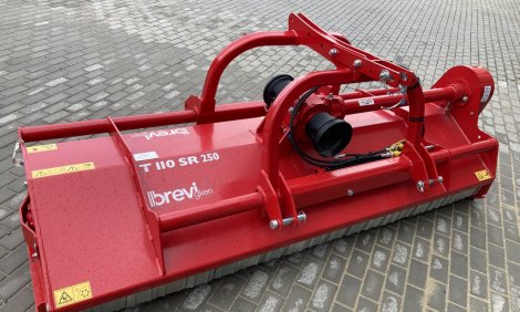 Nový mulčovač BREVIGLIERI TURBO T 110 SR 250