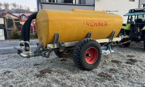 Cisterna, lejta, fekál MARCHNER 6 000 l VELMI ZACHOVALÁ