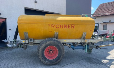 Cisterna, lejta, fekál MARCHNER 6 000 l VELMI ZACHOVALÁ