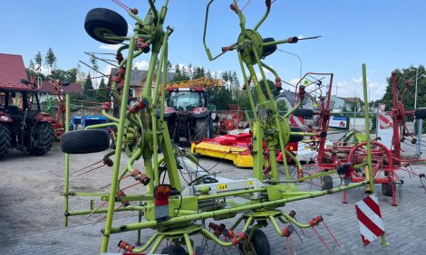 Obraceč sena, píce CLAAS VOLTO 640 HR ZACHOVALÝ !!!